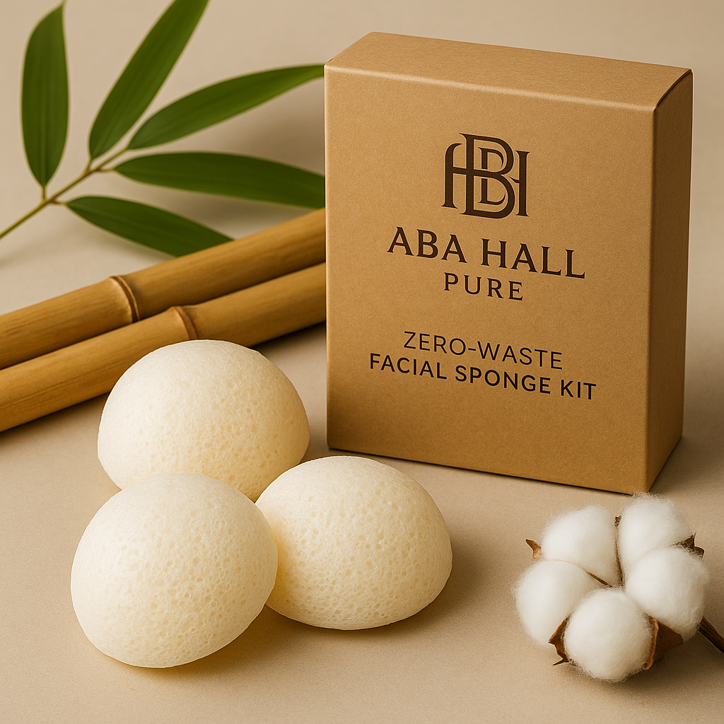 Zero-Waste Facial Sponge Kit – Gentle Glow & Natural Cleanse