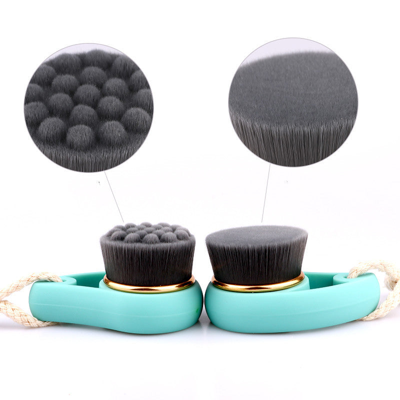 Bamboo Facial Cleansing Brush – Gentle Exfoliation Tool