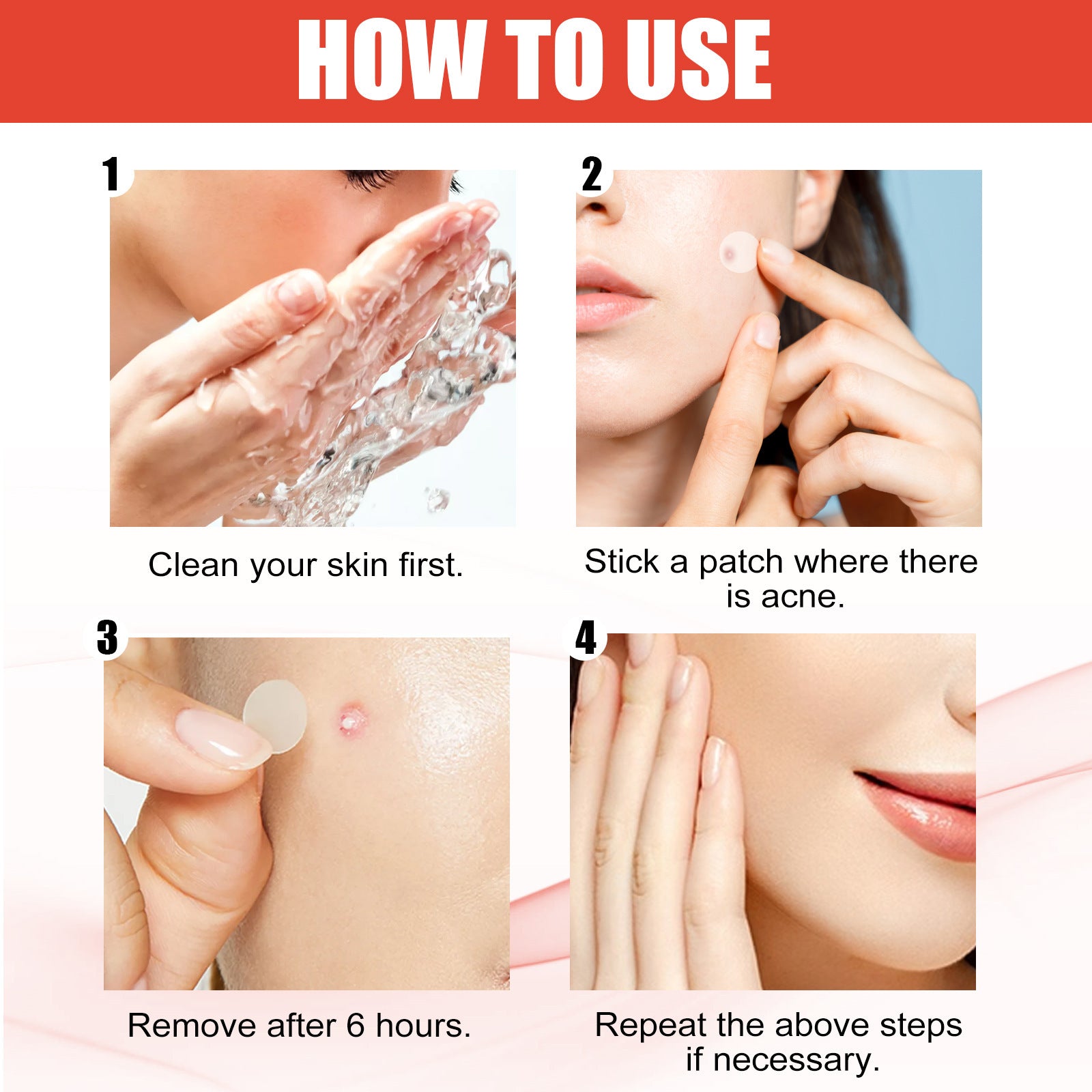 Hydrocolloid Acne Patch Set – 100 PCS | ABA HALL PURE