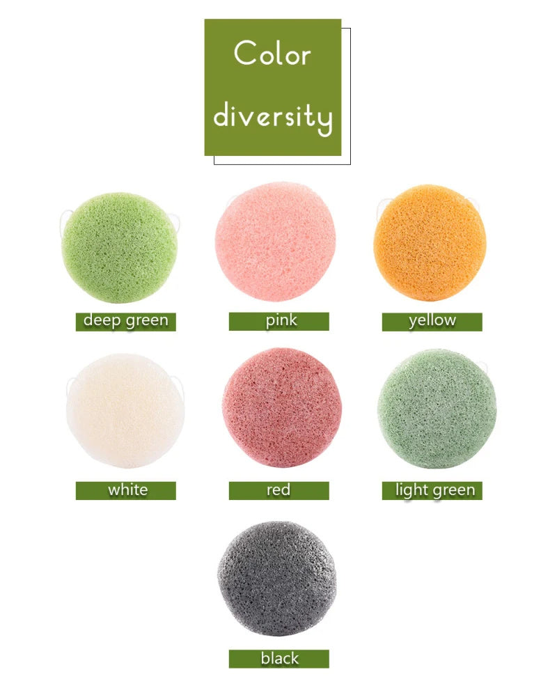 Zero-Waste Facial Sponge Kit – Gentle Glow & Natural Cleanse