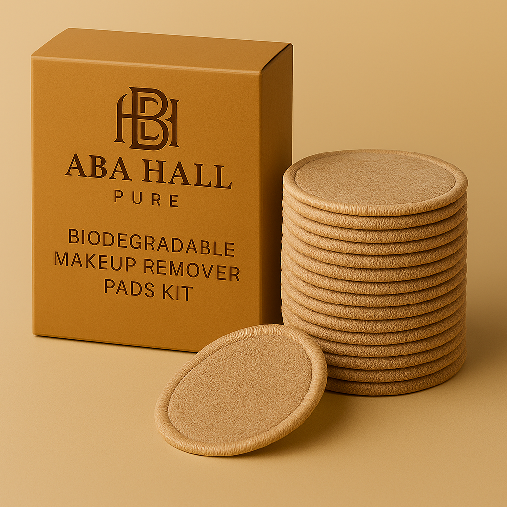 Biodegradable Makeup Remover Pads Kit | ABA HALL PURE